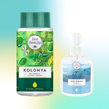 Bee Beauty Çeşme Limonu Kolonya 330 ml - Okyanus Kolonya 100 ml

