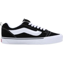 Vans Knu Skool Siyah Sneaker Ayakkabı Erkekler İçin Konforlu Tasarım 44,5 Numaralı