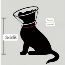Kedi ve Köpek Elizabeth Yakalık, Kedi Koruyucu Yakalık, Kedi Ameliyat Sonrası Koruyucu Yakalık