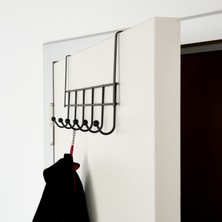 Loftus Eko 6'lı Kapı Arkası Askı - Siyah