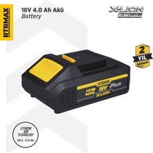 RTX1804P X-Lion Plus Akü Yedek Batarya 4.0 Ah