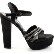 Mat Siyah  Kadın Abiye Ayakkabı K05137012338