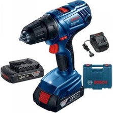 Boschbosch Professional Gsr 180-LI 18 Volt 2.0 Ah Çift Akülü Darbesiz Delme/vidalama