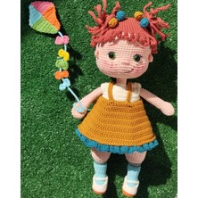 Riley Doll Örgü Bebek 28CM