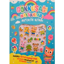 Gökkuşağı Hayvanları Aktivite Kitabı