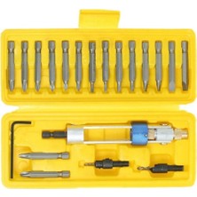 Wood 0119 Pratik Delme Vidalama Kılavuz Bits Seti - 20 Parça