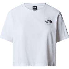 The North Face Kadın Sımple Dome Cropped Relaxed Tişört Nf0a87u4fn41