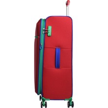 Benetton Sax Mavi  Kabin Boy Valiz 14BNT2200-03