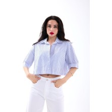 Mira Cotton 4873 Gömlek-Washıngton Çizgili