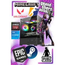 GamingTech Intel I5 6.nesil - RX570 4gb 256 Bit - 16GB Ram - 512GB SSD - Oyuncu Sistemi Masaüstü Bilgisayarı