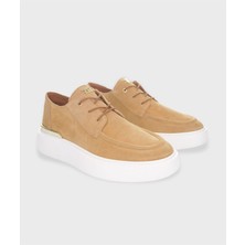Erkek Taba  Deri Sneaker