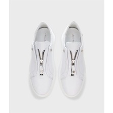 John Richardo Beyaz Deri Sneaker