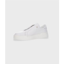 John Richardo Beyaz Deri Sneaker