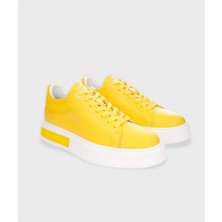 John Richardo Erkek Sarı Sneaker