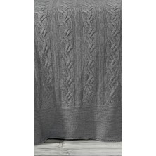 Gülay Triko Yatak Seti 240 x 260  cm (ANTREASİT)