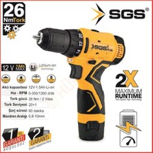 Şarjlı Vidalama 12V