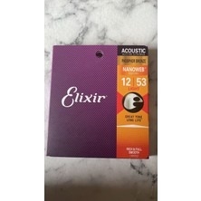 Elixir Akustik Gitar Teli + Fender 1mm Pena + Daddario 0.75MM Pena