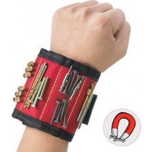 Takım Çantası Alet Organiser Organizer Matkap Uç Uçları Bits Taşıma Manyetik Mıknatıslı Bileklik