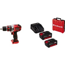 Eınhell Te-Cd 18/50 Li-I Bl 18V 4AH Çift Akülü Kömürsüz Darbeli Matkap