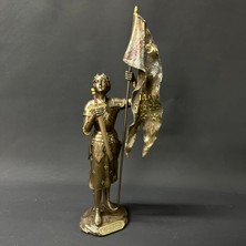 Aziz Joan Of Arc Lüks Dekor Feminist Heykelcik
