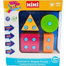 Kiki Geometrik Şekiller Bulmaca Eğitici Oyuncak AE1410