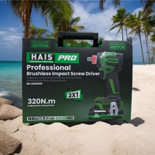 Haispro RB-SD2108W Profesyonel Akülü Darbeli Vidalama ve Somun Sıkma