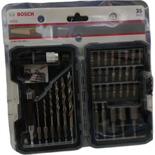 Profosyonel Ahşap Delme & Vidalama Seti 35 Li