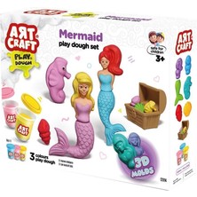 03994 Art Craft Deniz Kızı Hamur Set 168 gr -Fentoys