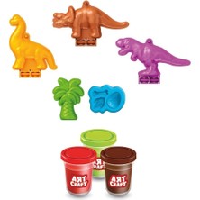 03996 Art Craft Dinozorlar Hamur Set 168 gr -Fentoys
