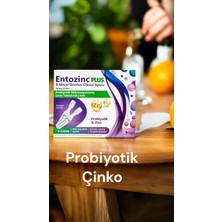 Entozinc Plus 10 Flakon Portakal Aromalı 8 Milyar Sıvı Probiyotik
