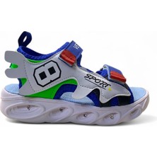 120 Erkek Çocuk Okul Öncesi Hafif Işıklı Sandalet