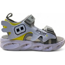 120 Erkek Çocuk Okul Öncesi Hafif Işıklı Sandalet