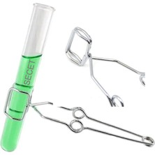 Test Tüpü Maşası, Paslanmaz 30 mm Genişliğe Kadar, En x Boy: 30 mm x 150 mm