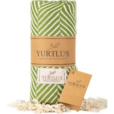 Yurtlus Yurtlu's Pamuk Peştemal 95x180 cm Yumuşak Hızlı Kuruyan Plaj ve Banyo Havlusu Üstün Kalite
