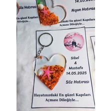 15 Adet Davatiyeli  Epoksi Anahtarlık , Söz , Nişan, Nikah , Kına, Mevlüt Hediyelik