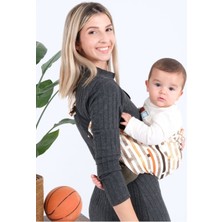 Huggy Mommy Yeni Nesil Ergonomik Çocuk Taşıma Çantası Bebek Taşıyıcı Sling Ana Kucağı Kanguru Hafif Pratik Puset