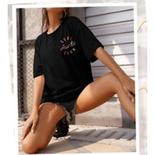 Nidam Butik Baskılı T-Shirt - Siyah