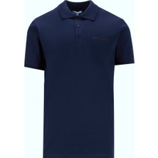 Discovery Expedition D4SM-TST3283 Lacivert Basic Düz Erkek Polo T-Shirt
