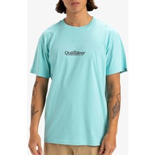 EQYZT08062 Fınelıne Ss Yeşil Bisiklet Yaka Normal Kalıp Erkek T-Shirt