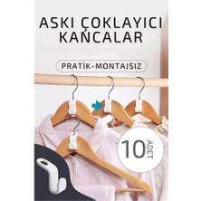 Askı Çoklayıcı Kanca 10 Adet