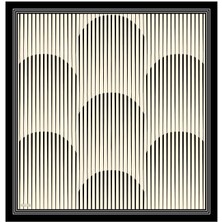 Ekru Dila Desen Sura Ipek Eşarp