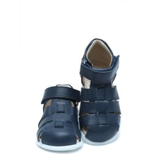 S25v027 Kifidis-Kids Ilk Adım Erkek Çocuk Deri Ayakkabı 20-25