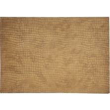 Premium Termo Deri Masaüstü Sümen Gold | 34,5 x 48,5 cm Geniş Ofis Masa Altlığı | Kaymaz Tabanlı, Lüks El Dikişli Yazı Yüzeyi | Profesyonel Ofis ve Hediye Kullanımı İçin İdeal | Ankara Menü