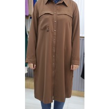 Tek Cepli Uzun Gömlek Tunik