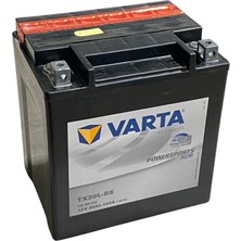 Varta 12V 30 Ah Motosiklet Aküsü Agm 450 A (166*127*175) (TX30L-BS) (YTX30L-BS)