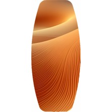 Wudie Ahşap Baskılı Denge Tahtası Rocket Balance Board Rocket Gym Board