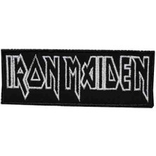 Iron Maiden White Patch Yama Nakış