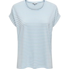 15206243 Onlmoster Strıpe S/s O-Neck Top Jrs Noos