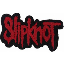 Slipknot Yazı Patch Yama Nakış