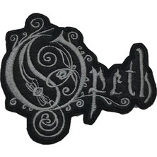 Opeth Logo Patch Yama Nakış